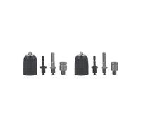 2 set di 3 ganasce trapano mandrino SDS Plus gambo esagonale cambio rapido connettore convertitore 13 mm 4 pz/set