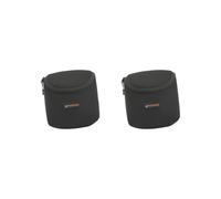 2 set di 3 pezzi borsa strumento accessori nylon sacchetto per clarinetto bocchino 3 trombone sacchetto
