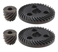 2 set di 36 denti di ingranaggio a 11 denti elicoidale conico pignone per smerigliatrice angolare utensile elettrico compatibile con Makita 9553-9555 9557 9558 pezzo di ricambio