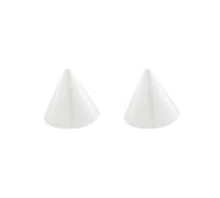 2 Set di 360 Cono di Luce 360 Diffusione per Photoshoot Piccoli Prodotti Oggetti Riflettenti M, Bianco