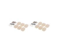 2 set di 6 pioli per accordatura chitarra bianca perla chiavi sintonizzatori meccaniche