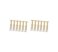 2 set di 6 viti e molle per pickup humbucker per chitarra elettrica, 3 x 20 mm