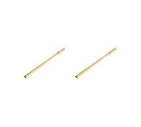 2 set di accessori per la riparazione di tromba e fischietto per tromba, accessori per tubi vocali, 220 x 12 mm, 47 x 12 mm, anello a bocca piatta