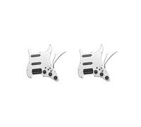 2 set di accessori precablati per chitarra elettrica, battipenna