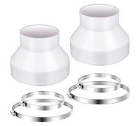 2 Set di Adattatori per Riduttori di Condotti da 6 A 4 Pollici, Riduttori p2016