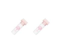 2 set di applicatori per olio per capelli, strumenti permanenti, pettine, applicatore, bottiglia per salone di casa, rosa, 17,1 x 6,4 x 4,6 cm