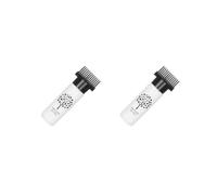 2 set di applicatori per olio per capelli, strumenti permanenti, pettine, applicatore, bottiglia, per salone di casa, nero, 17,1 x 6,4 x 4,6 cm