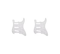 2 set di battipenna per chitarra, battipenna per chitarra f/SSS, USA, messicano, moderno, bianco perla