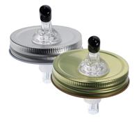 2 set di bevande deviatore comodo barattolo muratore cuccioli di brocca latte