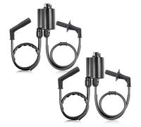 2 set di bobina di accensione e tappo della candela compatibile con 1100 Aero 1100 Spirit 1100 Ace 1100 VT1100 Modelli di moto 1987-2007(MT-0200)