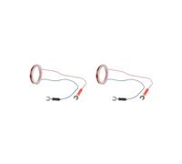 2 set di bobine di rame elettromagnetismo portatile esperimento per liceo senior bambini 100 giri