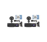 2 set di Car Driving Recorder Camera Vision 1.5 Mini DVR Dashcam Front Box 1080P Dash Cam Alta Definizione Resistente all'usura Veicolo Wide
