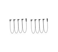 2 set di cavi Daisy Chain Effetti 9V DC per chitarra acustica chitarra elettrica tastiera 4way