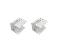 2 set di ciglia Fioritura Macchina Acrilico Portatile Estensione Del Lash Fan Che Fa Macchina Bianco