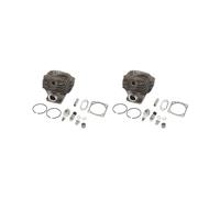 2 Set di Cilindro Assemblaggio per 026 MS260 w/Pistone Pin Clip Guarnizione Scarico