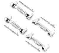 2 set di connettori per cinturino da 22 mm progettati per Samsung Galaxy Watch 8/8 Classic 2025, adattatore in acciaio inossidabile per Galaxy Watch 8, senza spazi vuoti, taglia unica, in acciaio