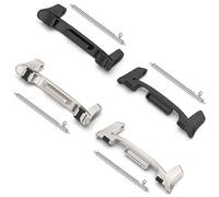 2 set di connettori per cinturino da 22 mm progettati per Samsung Galaxy Watch 8/8 Classic 2025, adattatore in acciaio inossidabile per Galaxy Watch 8, senza spazi vuoti, taglia unica, in acciaio