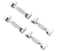 2 set di connettori per cinturino da 22 mm progettati per Samsung Galaxy Watch 8/8 Classic 2025, adattatore in acciaio inossidabile per Galaxy Watch 8, senza spazi vuoti, taglia unica, in acciaio