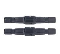 2 set di connettori solari fotovoltaici da 1500 V, maschio e femmina, connettore solare fotovoltaico impermeabile IP68, connettore integrato per cavi e controller del pannello solare (30 A)