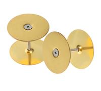 2 set di copri pomello per porta in acciaio inox, piastra di copertura per