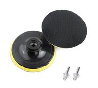 2 set di cuscinetti di supporto a gancio e anello durevoli disco abrasivo da 100 mm per levigatrice orbitale lucidatrice con adattatore per trapano M14 per levigatrice orbitale casuale