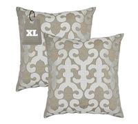 2 Set Di Cuscini Decorativi Fodera Poggiatesta 50x50cm