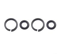 2 set di fermo per anelli con anello O-For per chiavi a trasmissione quadrata da 1/2 pollici, compatibile con le comuni marche di utensili pneumatici ed elettrici (3/8)