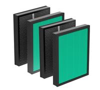 2 set di filtri di ricambio per purificatore d'aria Coway AIRMEGA Max2 400 400S 400 (G) 400S (G), set 2 in 1 Max2 Green True HEPA e filtro ai carboni attivi, AP-2015-FP