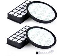 2 set di filtri RO7681 per i modelli di aspirapolvere Rowenta Silence Force Cyclonic 4AA, RO7611EA RO7612EA RO7643EA RO7647EA RO7663EA RO7676EA RO7681EA RO7691EA RO7690EA, ricambi ZR903701