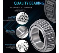 2 Set Di Kit Cuscinetti Per Asse Del Rimorchio Per Barca 3500 LB L68149 L44649