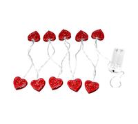 2 set di luci a stringa a batteria con filo a forma di fata