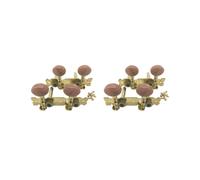 2 set di mini piroli per accordatura classica per chitarra ukulele, meccaniche con viti