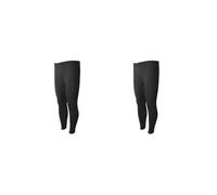 2 set di muta, pantaloni da 1,5 mm, in neoprene, per l'inverno, canoa, kayak, surf, taglia L