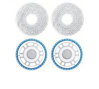 2 Set Di Panni For Mocio Con Supporto Di Ricambio, Compatibili Con Ecovacs, Compatibili Con Deebot, X5 Pro, Compatibili Con Omni, Parti Di Ricambio For Aspirapolvere Robot X5