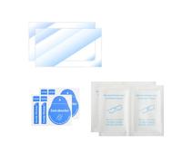 2 set di pellicole protettive per schermo in vetro temperato HD per Insta360 X4 AIR, fotocamera panoramica con pellicola protettiva antigraffio con durezza 9H