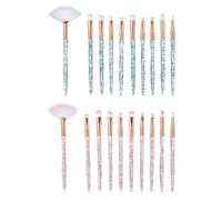 2 Set Di Pennello Per Fare -Up, Pennelli Per Ombretto A Pennelli Rossi Secchi, Ragazza Make -Up -Up -Up -Up -Up -Up -Up -S, Squisiti E Spazzole Per Margere Alla Moda, Accessori Cosmetici -Tools