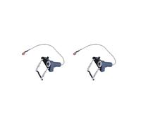 2 set di pickup piezoelettrico a contatto trasduttore pickup per chitarre acustiche banjo basso