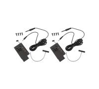 2 set di pickup piezoelettrico silenzioso per violino elettronico EQ con cavo