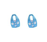 2 set di pulegge da arrampicata Heavy Duty Rescue laterale puleggia per sollevamento trasporto Rappelling