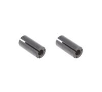 2 set di punte per fresa ad alta precisione, adattatore per mandrino, strumento CNC da 6 mm a 12,7 mm