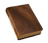 2 set di quaderni creativi in pelle, fatti a mano, schizzi, diari vintage(A)