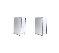 2 set di riflettori 3 in 1 multifunzione 42 x 30 cm per fotografia foto prodotto Argent