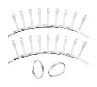 2 Set Di Righelli Per Archi E 2 Portachiavi, Misuratore Del Raggio Della Chitarra, Strumenti Per La Riparazione Della Chitarra, Accessori Per Strumenti Musicali