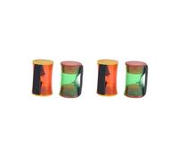 2 set di sabbia shaker martello ritmo cabasa usura sul dito per chitarra ukulele parti