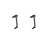 2 set di secchiello porta canna da pesca secchio porta canna da pesca attrezzi da pesca porta canna da pesca 25 cm, nero