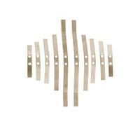 2 Set di Sospensioni un Balestra nel Acciaio per Assorbimento Degli Urti per WPL B1 B14 B24 B16 B36 1/16 RC Accessori per Ricambi Auto per Camion