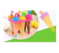 2 set di stampi per ghiaccioli fai da te Ice Lolly Maker 6 celle per gelato