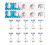 2 set di supporti per unghie, punte magnetiche, supporti per esercitazioni artistiche in acrilico, supporti per esercitarsi in acrilico, supporti per dipingere le unghie per casa e salone