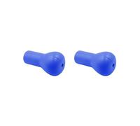 2 set di supporto per canna da pesca con cuscino per testa cardanica, antiscivolo, blu