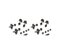 2 set di tasti di bloccaggio regolabili sintonizzazione spine superficie rivestita impermeabile antiruggine sintonizzatori accessori per chitarra parte strumento musicale